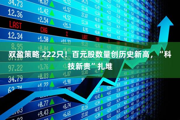 双盈策略 222只！百元股数量创历史新高，“科技新贵”扎堆