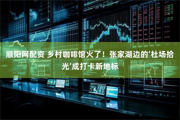 顺阳网配资 乡村咖啡馆火了！张家湖边的‘杜场拾光’成打卡新地标